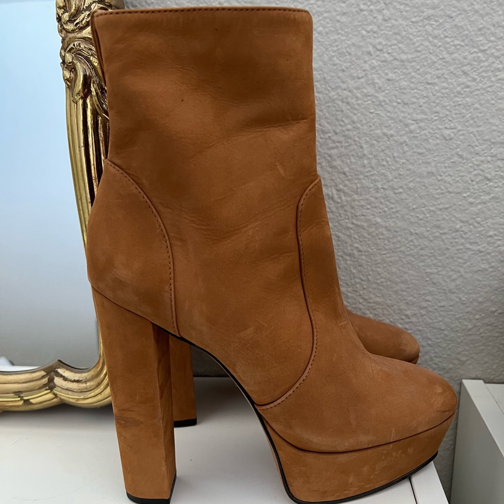 Never Worn Schutz high boots with heel